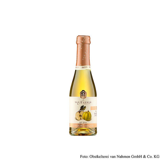 Van Nahmen Apfel-Quitte Fruchtsecco, sans alcool, BIO, 200 ml