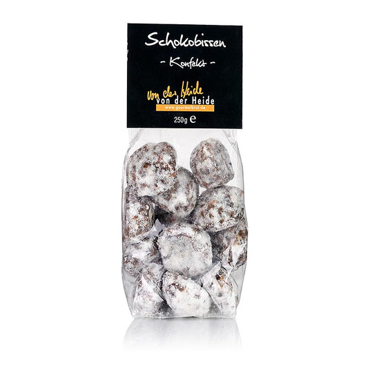 Délicieuses mini-bouchées au chocolat Stollenkonfekt avec 250 g de chocolat, parfaites pour les gourmands