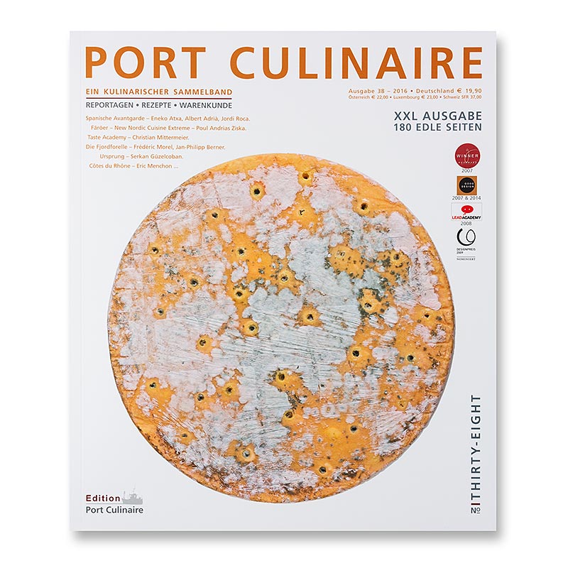 Port Culinaire - Gourmet Magazine, numéro 38, 1 pc - Des recettes inspirantes, des interviews de grands chefs et des histoires fascinantes sur les ingrédients et les techniques pour les cuisiniers amateurs