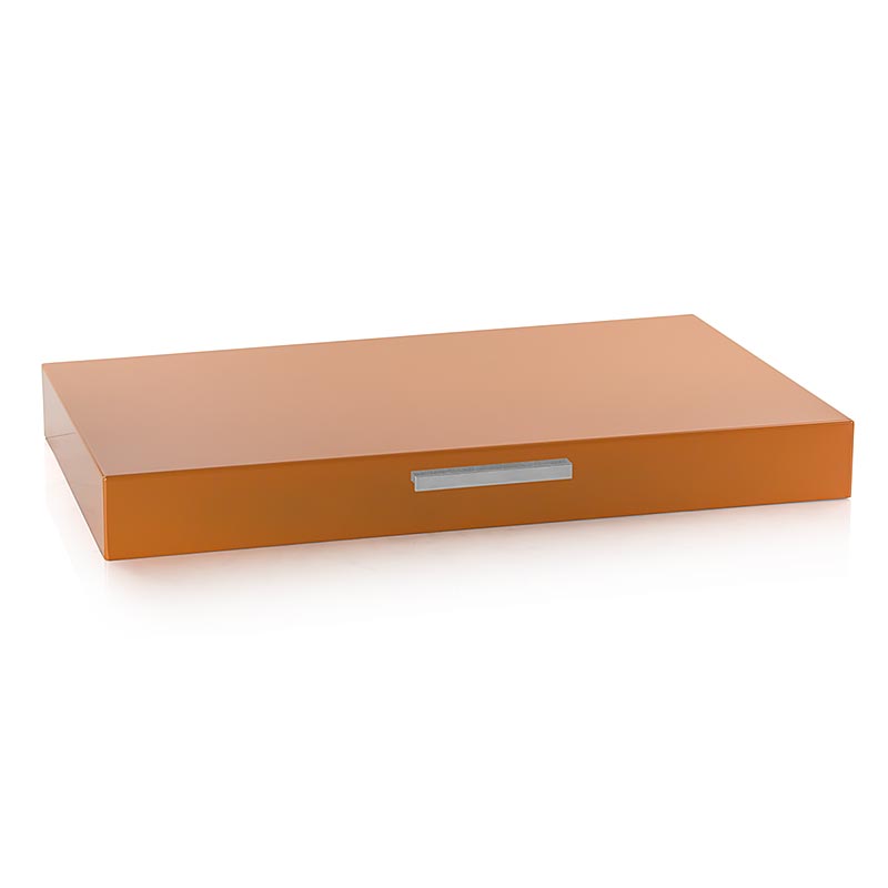 Accessoires pour plancha - Couvercle pour plancha Rainbow Orange (42672), 1 pce - Plaque de cuisson saine et polyvalente pour des grillades moins grasses et plus saines avec bac de récupération pratique Nettoyage facile et pas de nettoyage fastidieux après les grillades