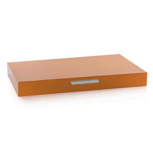 Accessoires pour plancha - Couvercle pour plancha Rainbow Orange (42672), 1 pce - Plaque de cuisson saine et polyvalente pour des grillades moins grasses et plus saines avec bac de récupération pratique Nettoyage facile et pas de nettoyage fastidieux après les grillades
