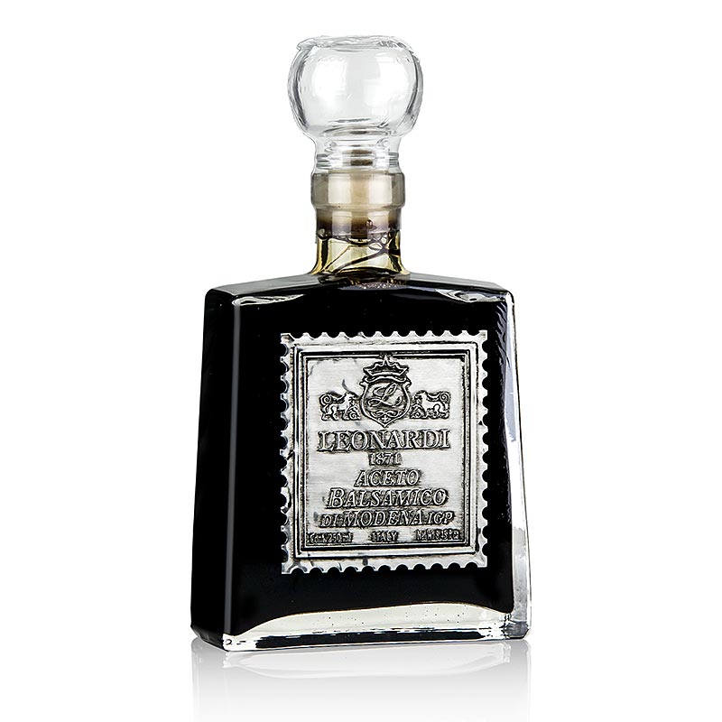 Leonardi - Aceto Balsamico di Modena IGP/IGP, Velluto Ocra, 10 ans, 250 ml