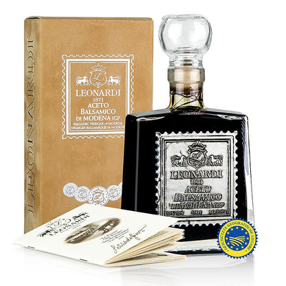 Leonardi - Aceto Balsamico di Modena IGP/IGP, Velluto Ocra, 10 ans, 250 ml