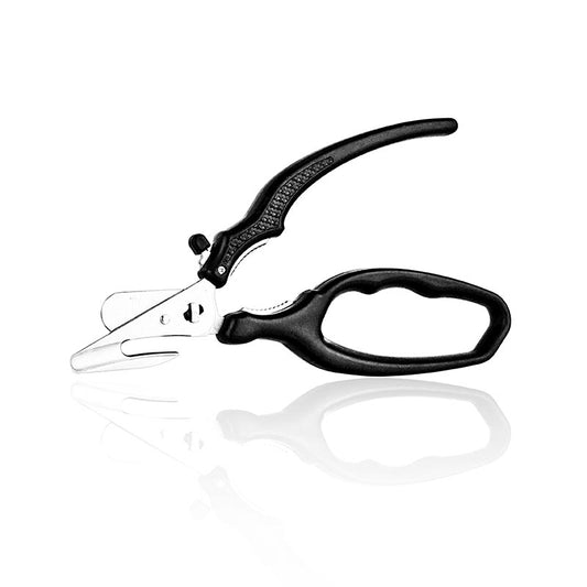 deBUYER Ciseaux à homard, manche plastique, 1 pce - Outil idéal pour hacher sans effort homards, crabes, langoustes, crevettes et scampis Lames amovibles en acier inoxydable pour un nettoyage facile et lames tranchantes permettant de traverser les carapaces des crustacés sans abîmer la chair Les clips de sécurité garantissent un rangement sûr et évitent les blessures