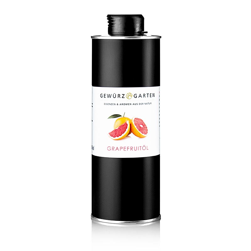 Gewürzgarten Grapefruitöl in Rapsöl, 500 ml - Fabriqué à partir d'huile de colza et de 2% d'huile essentielle de pamplemousse, obtenue par pression à froid des zestes Aromatisé aux huiles essentielles naturelles, issues de cultures contrôlées