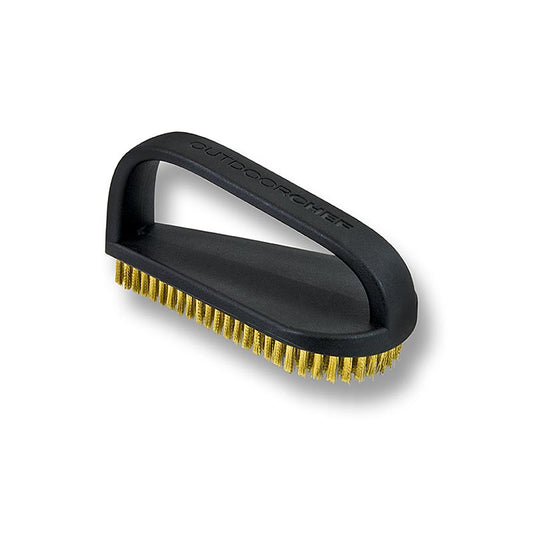 Brosse entonnoir avec poils en laiton, idéale pour le nettoyage de ton barbecue Outdoorchef