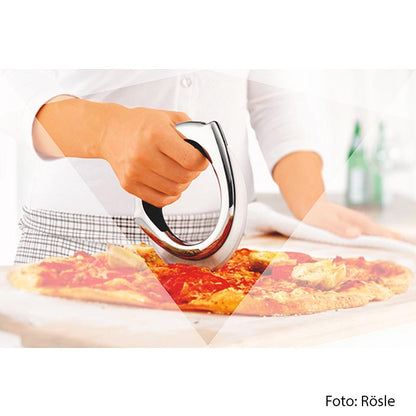 Rösle Roulette à pizza (coupe-pizza), 13,8 cm de long, ø 14 cm, 1 pièce | Non alimentaire / Quincaillerie / Accessoires pour barbecue | thungourmet