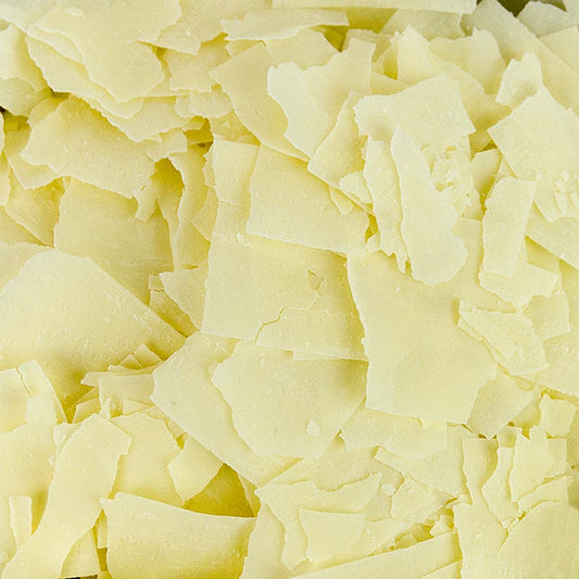 Copeaux de chocolat blanc en forme 3D, idéal pour décorer les desserts et les gâteaux, paquet de 2 kg