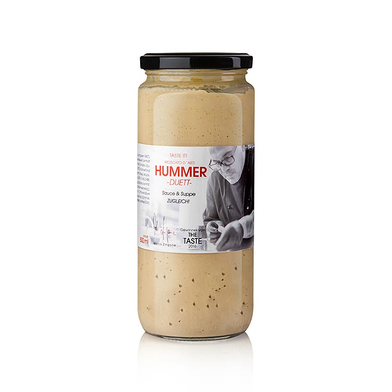 Duo de homards Marco Zingones - Soupe/Sauce, 500 ml - Description du produit et idées d'utilisation