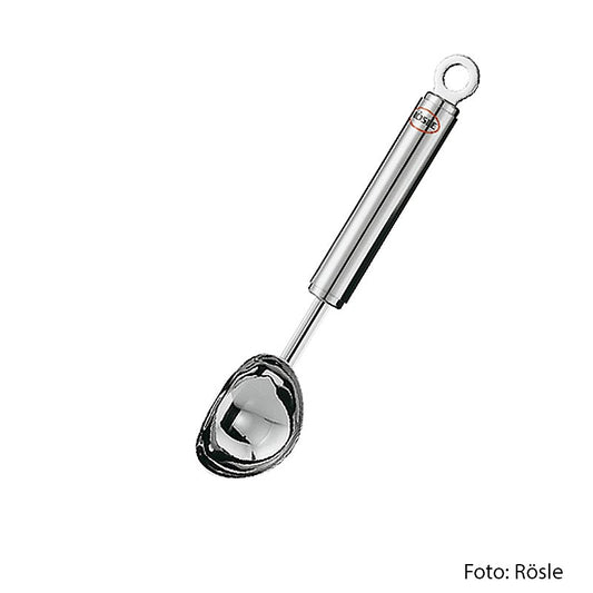 Portionneuse à glace en acier inoxydable 18/10 brillant/mat, longueur 20,5 cm, avec accroche pratique