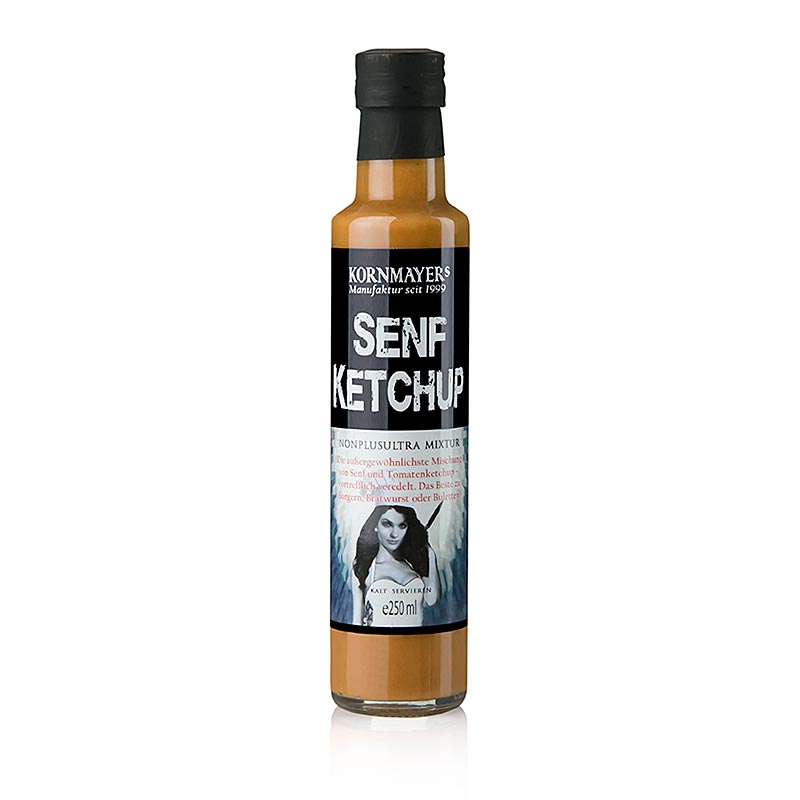 Kornmayer - Moutarde-Ketchup, 250 ml : Le mélange parfait de moutarde et de ketchup à la tomate pour les burgers et les saucisses à rôtir
