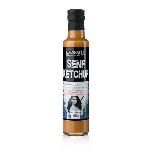 Kornmayer - Moutarde-Ketchup, 250 ml : Le mélange parfait de moutarde et de ketchup à la tomate pour les burgers et les saucisses à rôtir