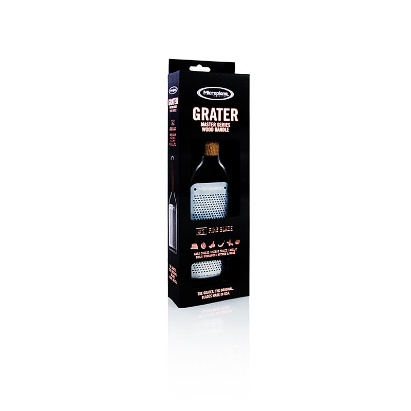 Master Series - Râpe fine, avec manche en bois, 1 pc