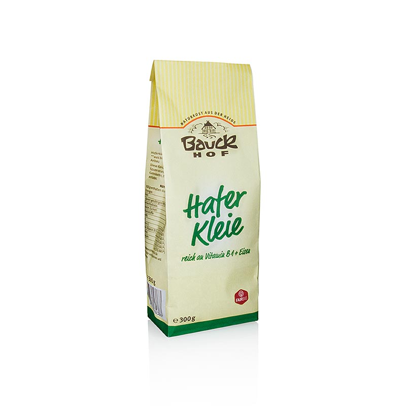 Son d'avoine certifié biologique de Bauckhof, riche en fibres, usages multiples Idéal pour les mueslis, les pâtisseries et les plats préférés