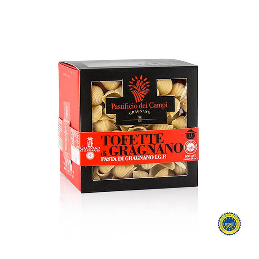 Pastificio dei Campi - No.25 Tofette, petit coquillage, Pasta di Gragnano, IGP/AOP, 500 g