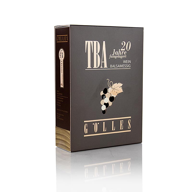 Gölles Trockenbeerenauslese Vinaigre balsamique, 6% d'acidité, vieilli en fût de châtaigne, 100 ml