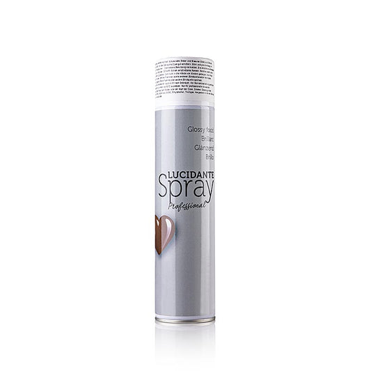 Vernis alimentaire Glanzfix Spray pour le chocolat, le massepain et les créations en sucre et isomalt Protège contre le dessèchement et l'humidité, approfondit le pouvoir colorant