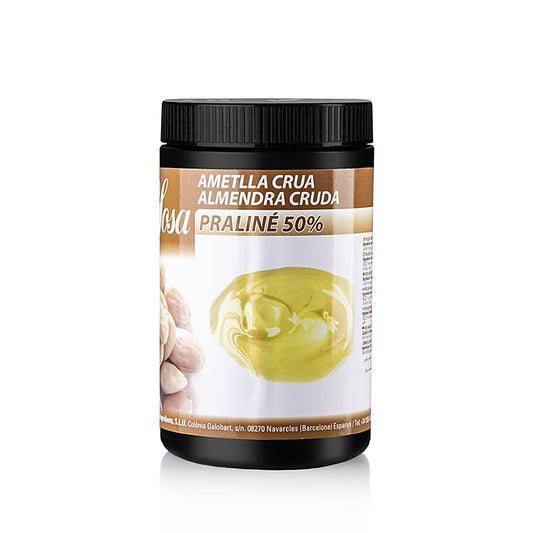 Sosa Paste - Amande, praliné, cru, 50% avec sucre, 1,2 kg