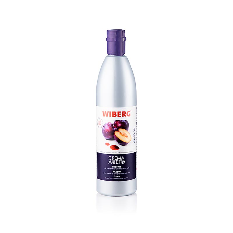 WIBERG Crema di Aceto, prune, bouteille squeeze de 500 ml pour rendre chaque plat parfait - de délicieuses sauces, soupes, fonds et chutneys pour un repas délicieux !
