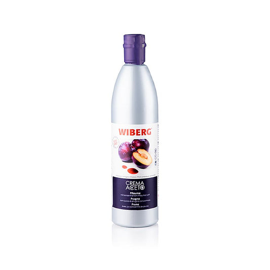 WIBERG Crema di Aceto, prune, bouteille squeeze de 500 ml pour rendre chaque plat parfait - de délicieuses sauces, soupes, fonds et chutneys pour un repas délicieux !