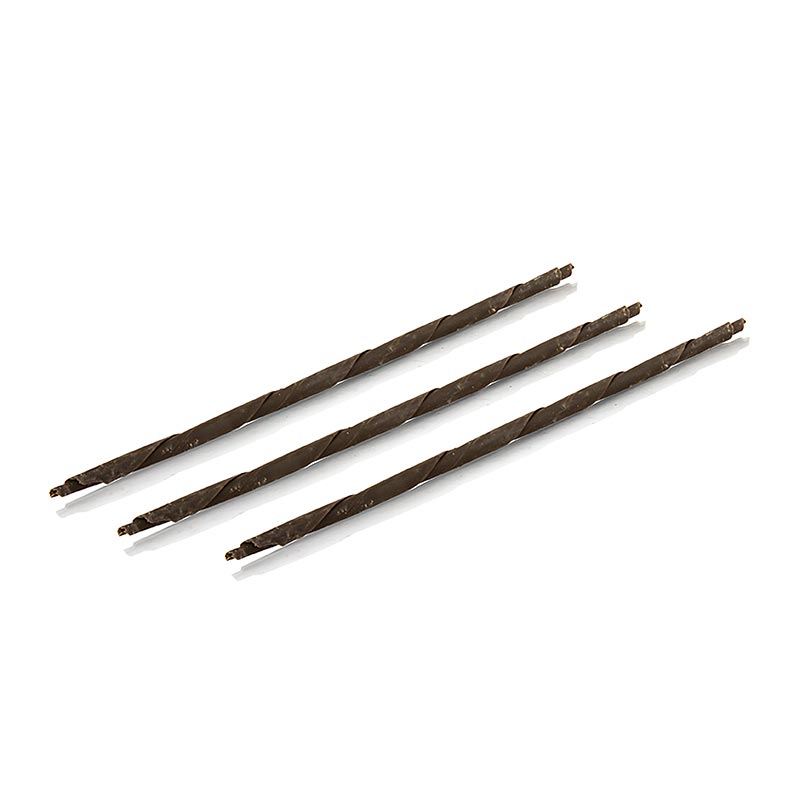 Cigares au chocolat - XL Pencil, noir, 20cm, Mona Lisa, 900 g, 115 pcs : Cigares au chocolat fabriqués à partir de feuilles très fines enroulées avec du chocolat blanc et noir, idéal pour les coupes de glace ou la table basse.