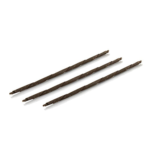 Cigares au chocolat - XL Pencil, noir, 20cm, Mona Lisa, 900 g, 115 pcs : Cigares au chocolat fabriqués à partir de feuilles très fines enroulées avec du chocolat blanc et noir, idéal pour les coupes de glace ou la table basse.