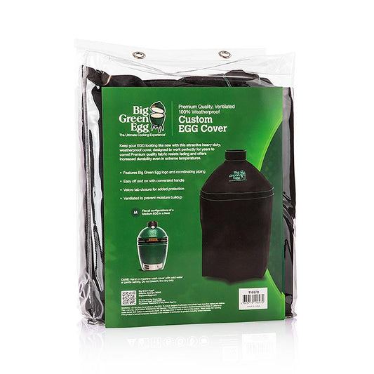 Couverture de protection pour gril Big Green Egg moyen avec nid, 1 pièce, idéal pour une utilisation en extérieur