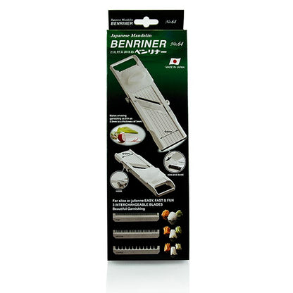 Coupe-légumes, Benriner Cutter BN-64/W, 3 accessoires julienne, 1 pce