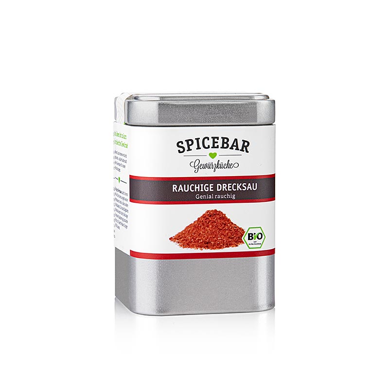 Préparation d'épices pour cochon fumé, BIO, 100 g - pour un arôme de fumée intense sur les grillades