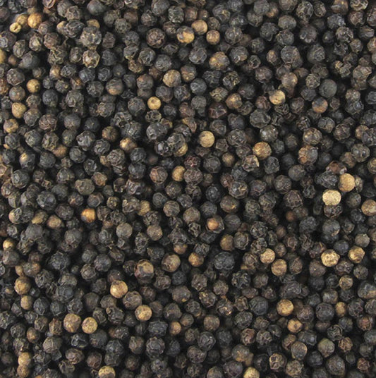 Poivre noir de Sarawak, entier, 1 kg - emballage de qualité supérieure pour un arôme intense et un goût piquant, parfait pour moudre ou pour les marinades et les frictions