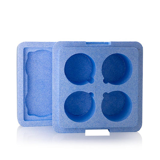 Boîte isolante pour 4 gobelets à pacos, robuste et fiable, protège efficacement les gobelets