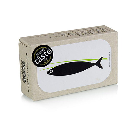 Tout petit maquereau à l'huile d'olive de Jose Gourmet, parfait pour une expérience gustative pleine et incomparable