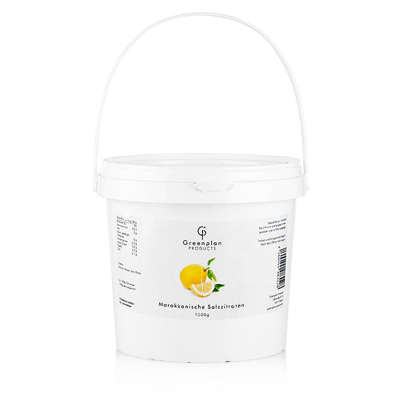 Citrons entiers marinés, salés, 1,8 kg, env.14 pcs