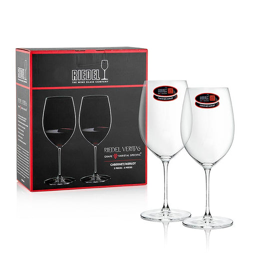 Verre Riedel Veritas - Cabernet Merlot (6449/0), dans une boîte cadeau, 2 pièces