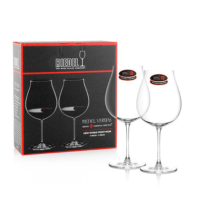 Verre Riedel Veritas - Nouveau Monde Pinot Noir(6449/67), dans une boîte cadeau, 2 pièces