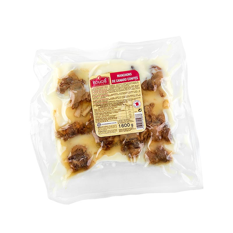 Ailes de canard confites, 16 ailes, Rougie, 1,6 kg, 16 pcs