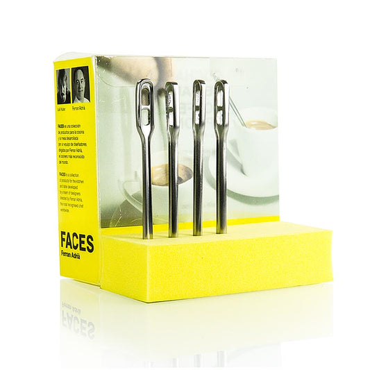 Faces - Coffee Spoon, Cuillère à café, FA-104, 4 Pcs