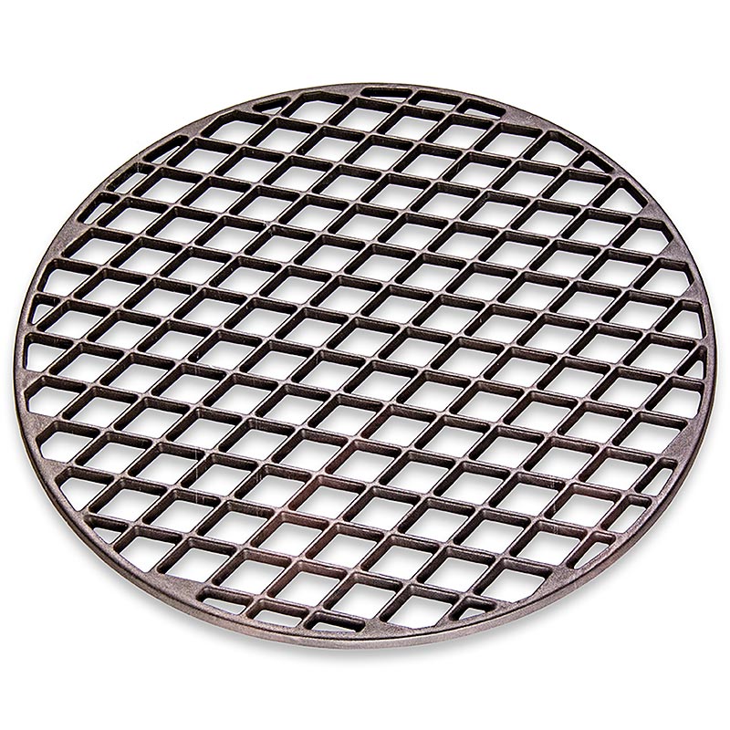 Grille en fonte alvéolée L d'un diamètre de 54 cm, spécialement conçue pour les barbecues 570 des accessoires Outdoorchef, pour une préparation parfaite des aliments en plein air
