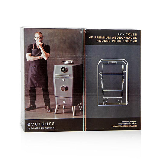 Housse de protection pour le four 4K de Heston Blumenthal, noire, résistante aux intempéries et parfaitement adaptée, spécialement conçue pour la protection et le nettoyage facile