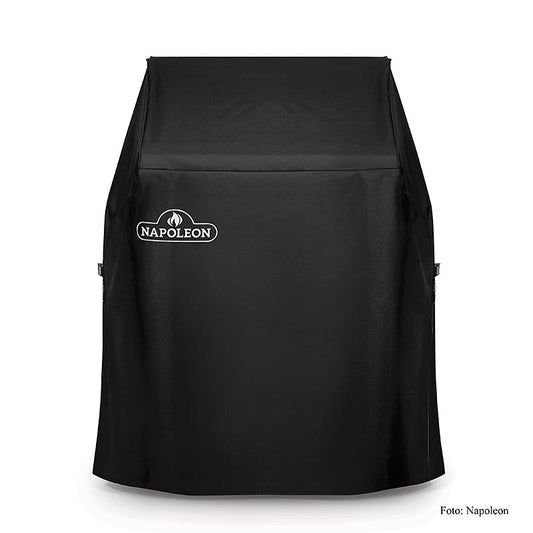 Housse de protection Napoléon pour le barbecue à gaz Rogue 425 avec tables latérales rabattables, protège des intempéries, matériau résistant, idéal pour protéger le barbecue à l'extérieur