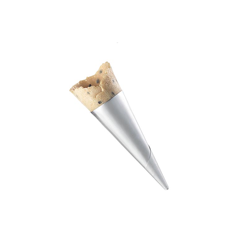 Mini-cornets or au sésame noir, neutres, 846g, 180 pièces, ø 2,5x7,5cm - Délicieux et polyvalent pour des créations culinaires
