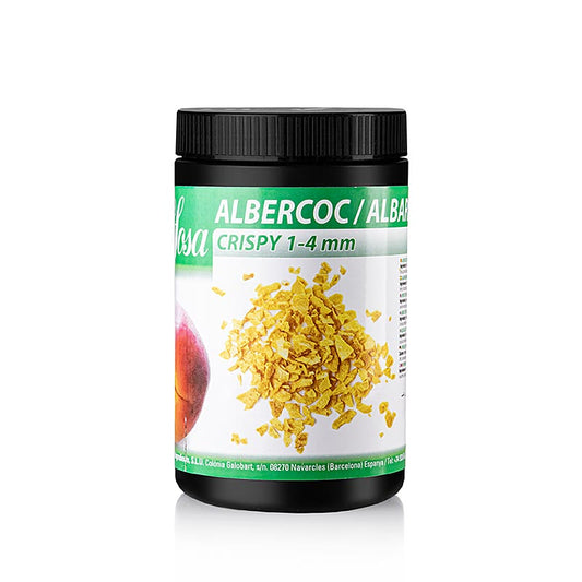 Morceaux d'abricots lyophilisés de Sosa Crispy - Abricot, parfaitement conservé et auxiliaire de qualité pour la pâtisserie