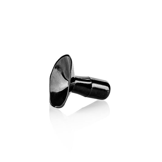 Sukkerpack Ventouses Supports pour pipettes, noir, 3x3cm, 100 pcs - idéal pour la cuisine moléculaire dans la cuisine