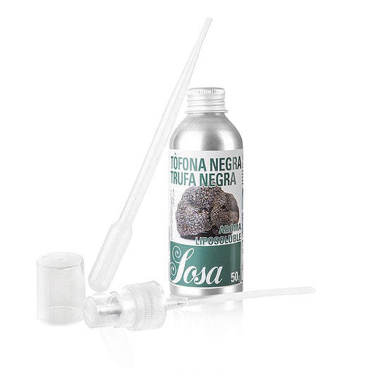 Arôme de truffe noire, liquide, liposoluble, 50 g - arôme de truffe liquide de haute qualité pour l'affinage culinaire