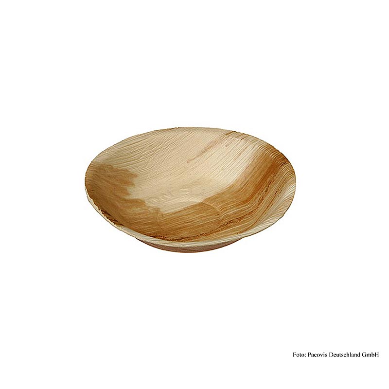 Bol de feuille de palme jetable Naturesse, rond, ø 18x3,5cm, 350ml, 100pcs