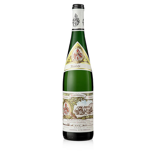 Bouteille de 1990 Abtsberg Riesling Auslese Nr96 de Maximin Grünhauser, vin doux à 7,5 % vol, 750 ml