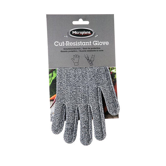 Gant de protection taille universelle, lavable, 1 pce - Gant en fibres spéciales résistant aux coupures, léger, lavable en machine jusqu'à 60°C, convient aux droitiers et aux gauchers, offre une protection contre les lames tranchantes Microplane