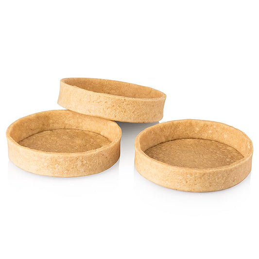 Dessert-Tartelettes Vegan, Ø75x16mm h, La Rose Noire, 990 g, 45 Pcs - délicieuses tartelettes vegan pour toutes les occasions