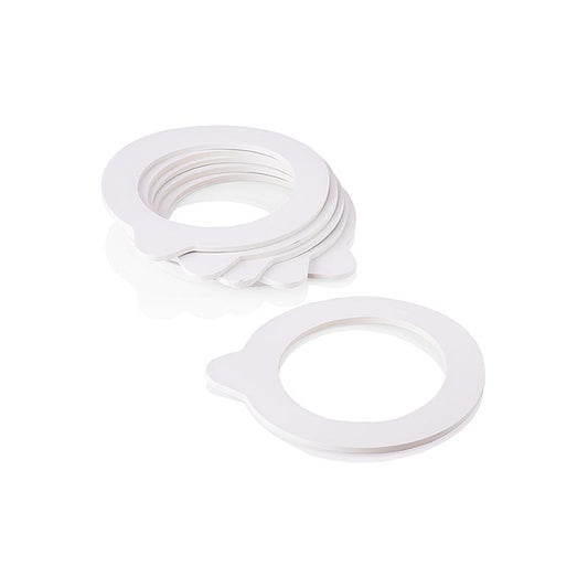 Anneaux en caoutchouc, pour verre à fil Fido de moins de 0,5ml, 6 pcs.