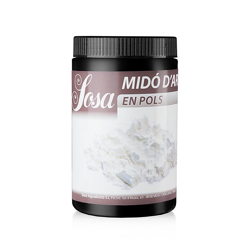 Amidon de riz Sosa , 500 g - Produit pour la cuisine moléculaire avec de nouvelles textures et saveurs